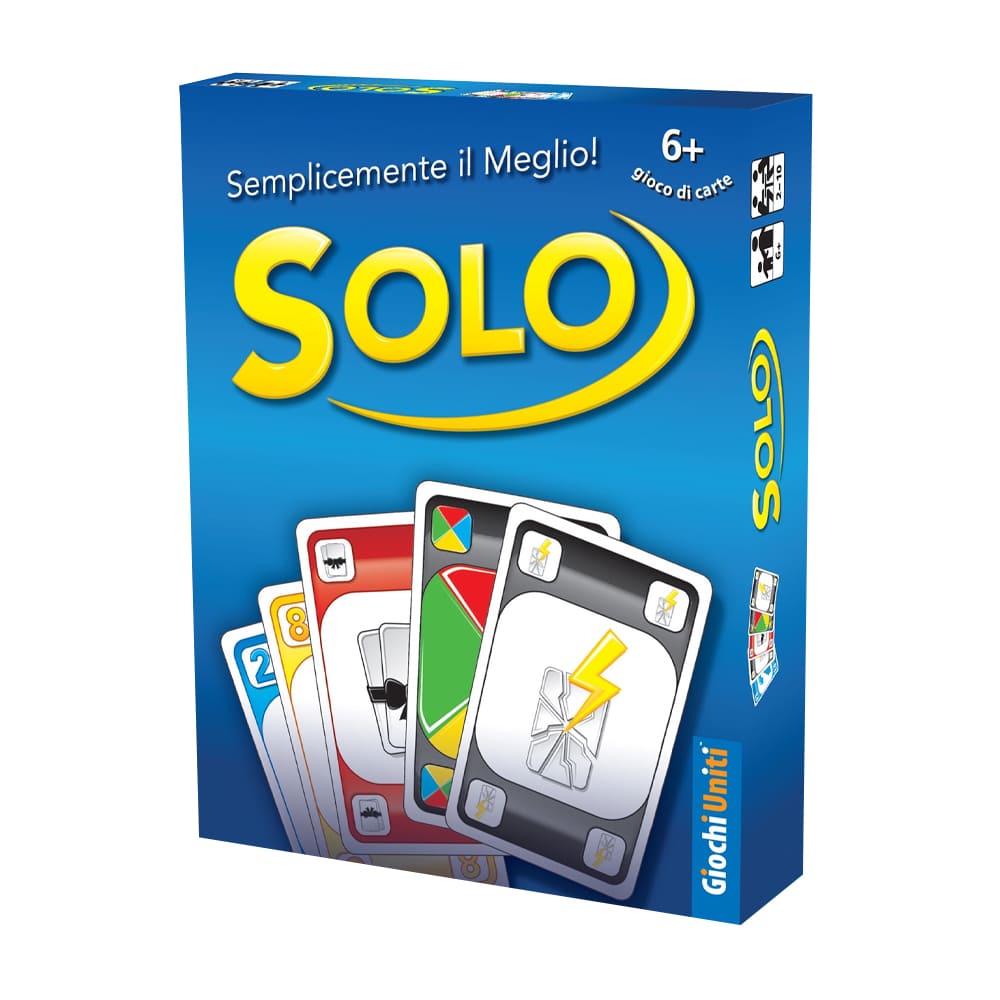 Solo – gioco di carte per 2-10 giocatori ITA