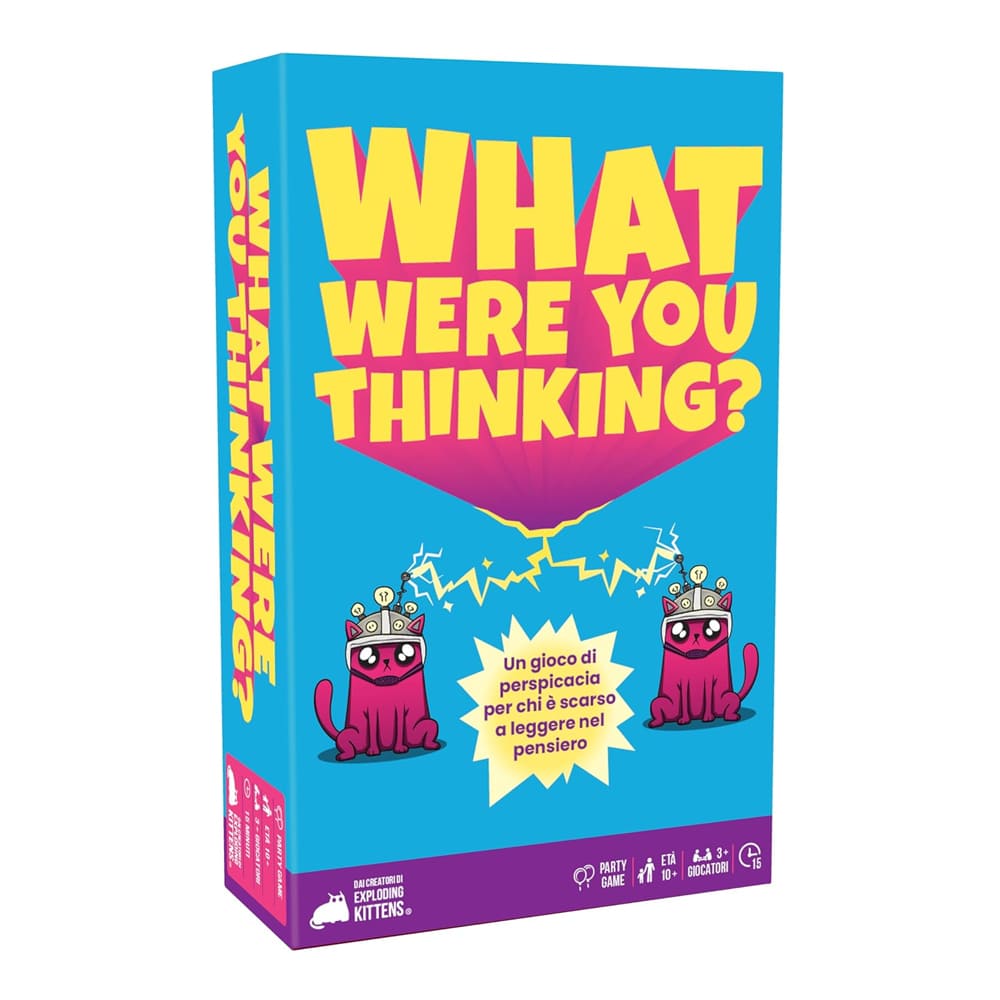 What Were you Thinking? gioco da tavolo ITA