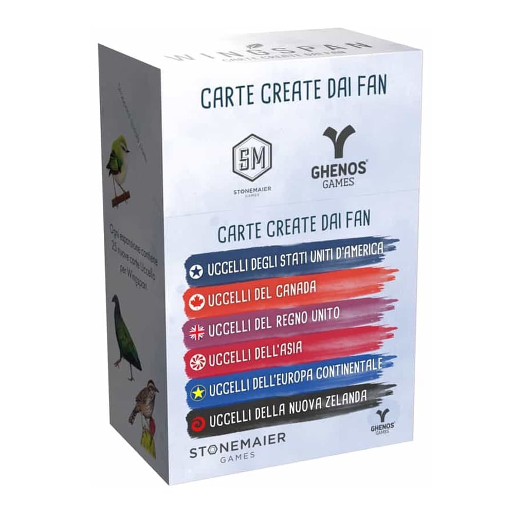 Wingspan - Carte Create dai Fan con Display