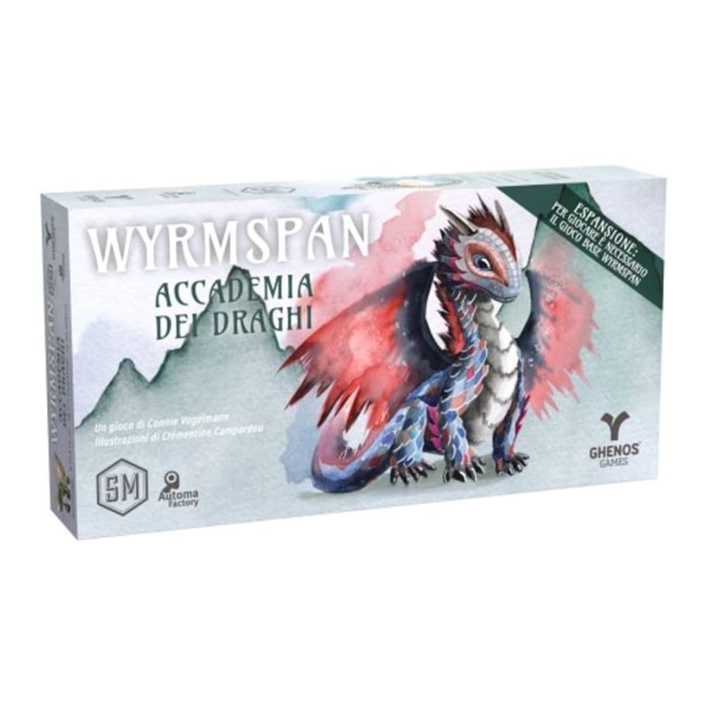 Wyrmspan Accademia dei Draghi gioco da tavolo versione Italiano
