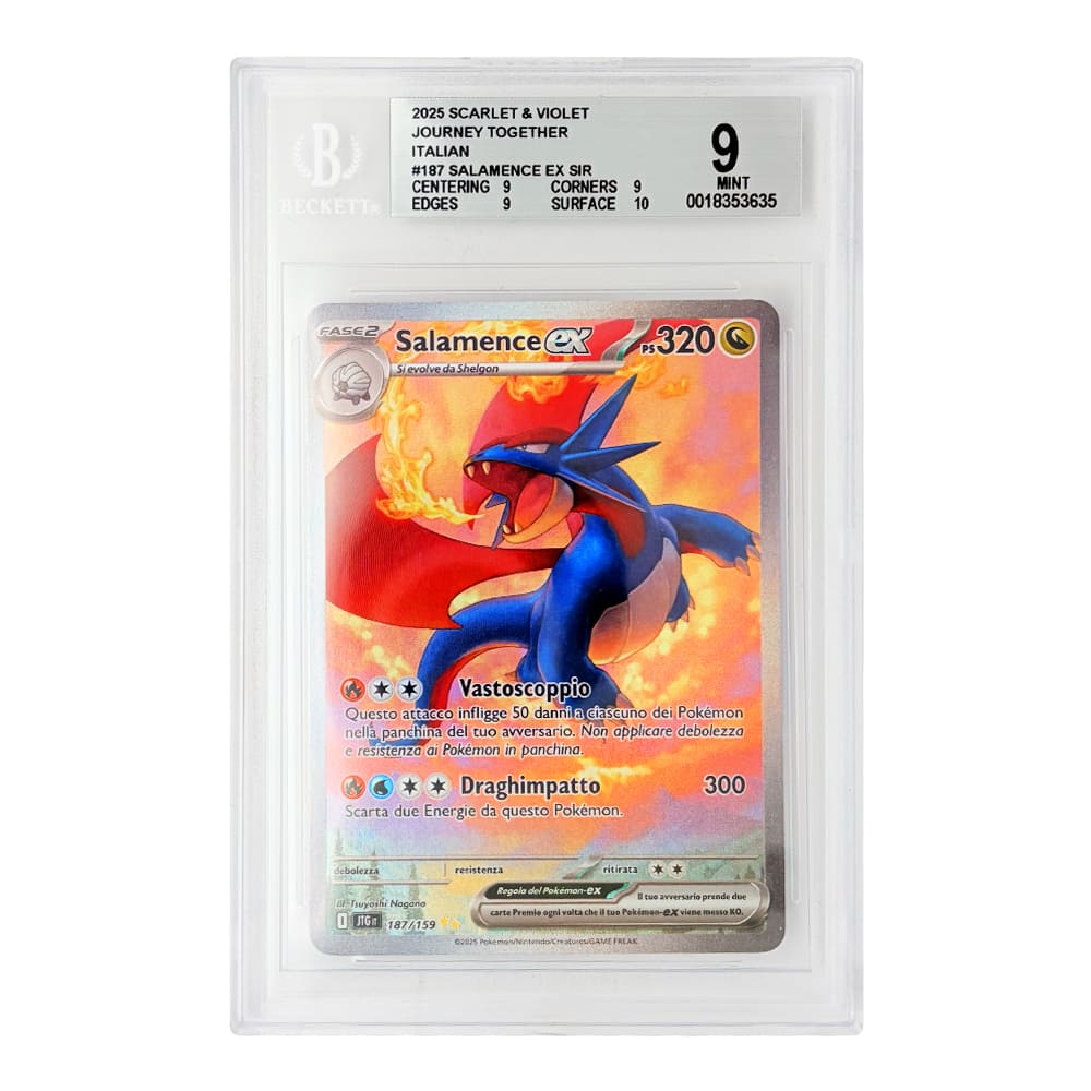 Salamance Avventure Insieme 187/159 Beckett 9 Mint versione Italiano