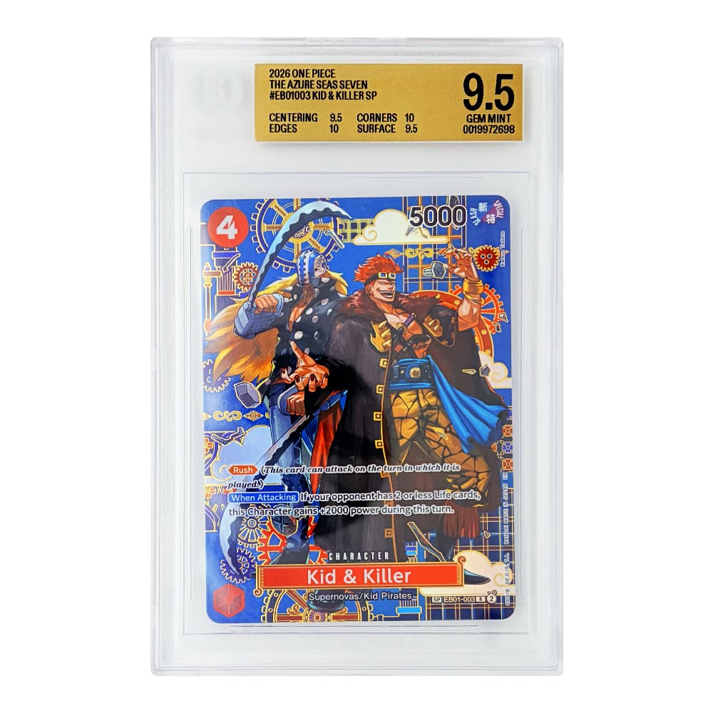 Kid & Killer EB01-003 Beckett 9,5 versione Inglese