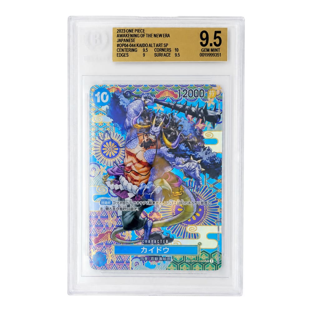 Kaido OP04-044 SP BGS 9.5 Giapponese Cert 19999351