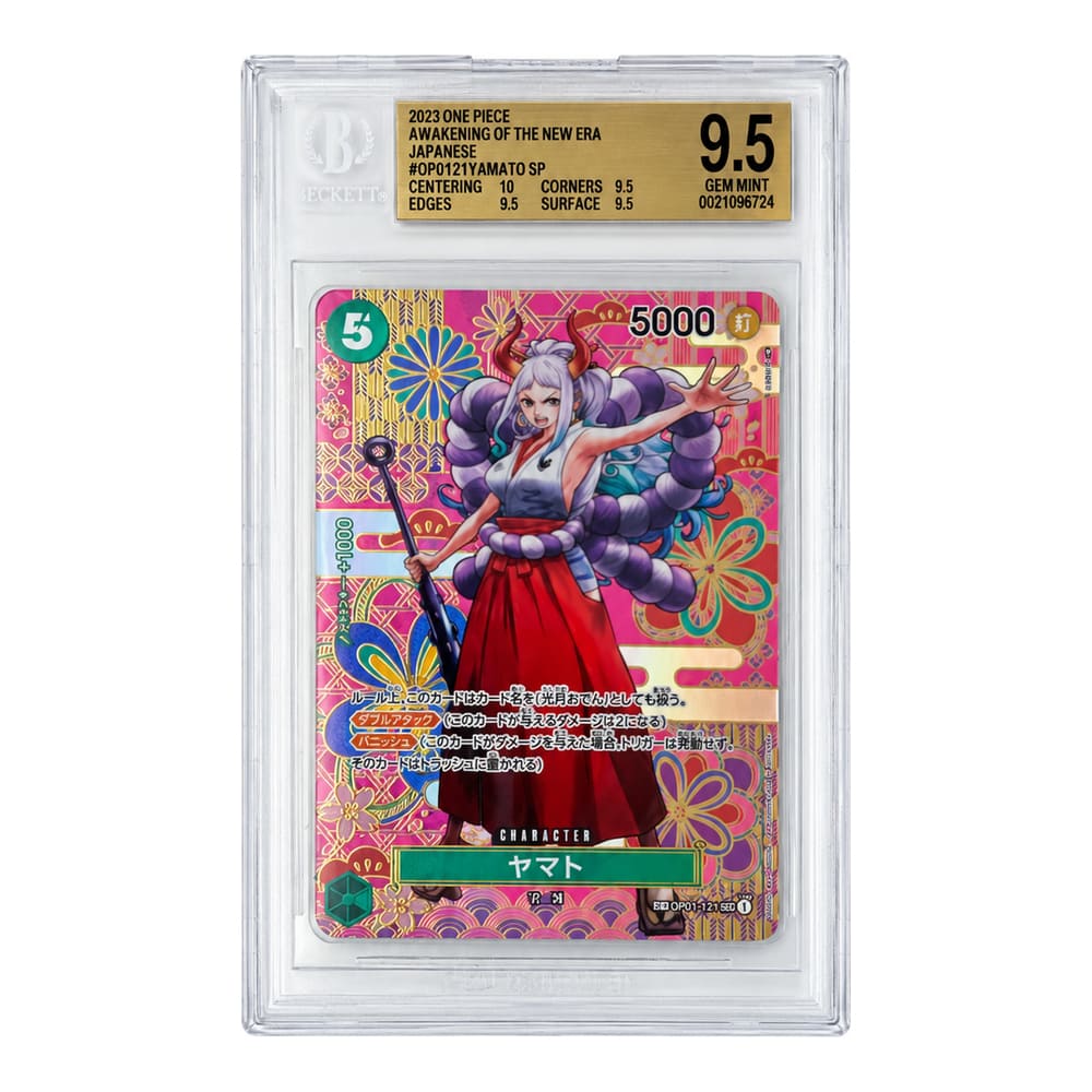 Yamato OP01-121 Awakening of the new Era Beckett 9,5 Giapponese