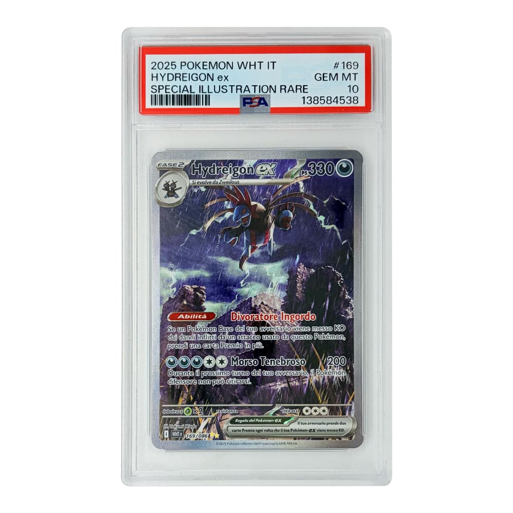 Hydreigon ex 169/086 Fuoco Bianco PSA 10 ITA