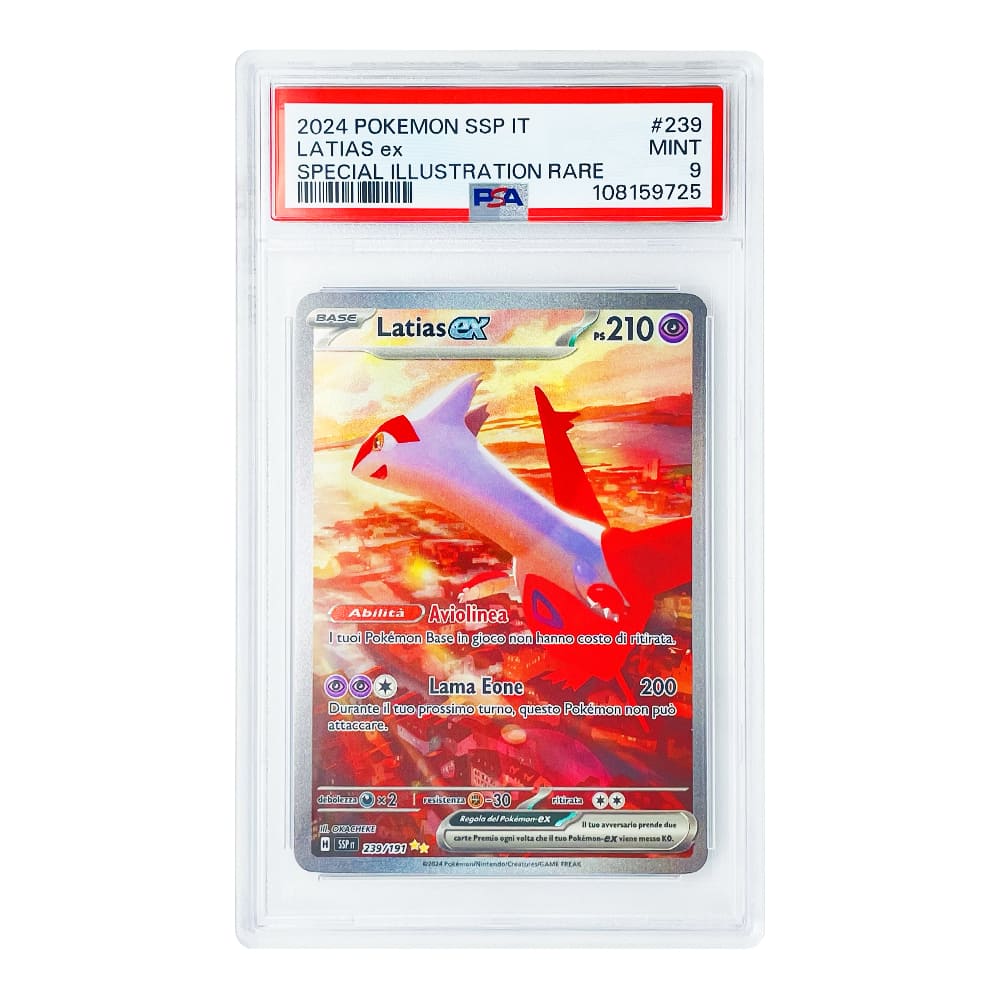 Dragonite V Evolving Skies 192/203 PSA 9 versione Italiano