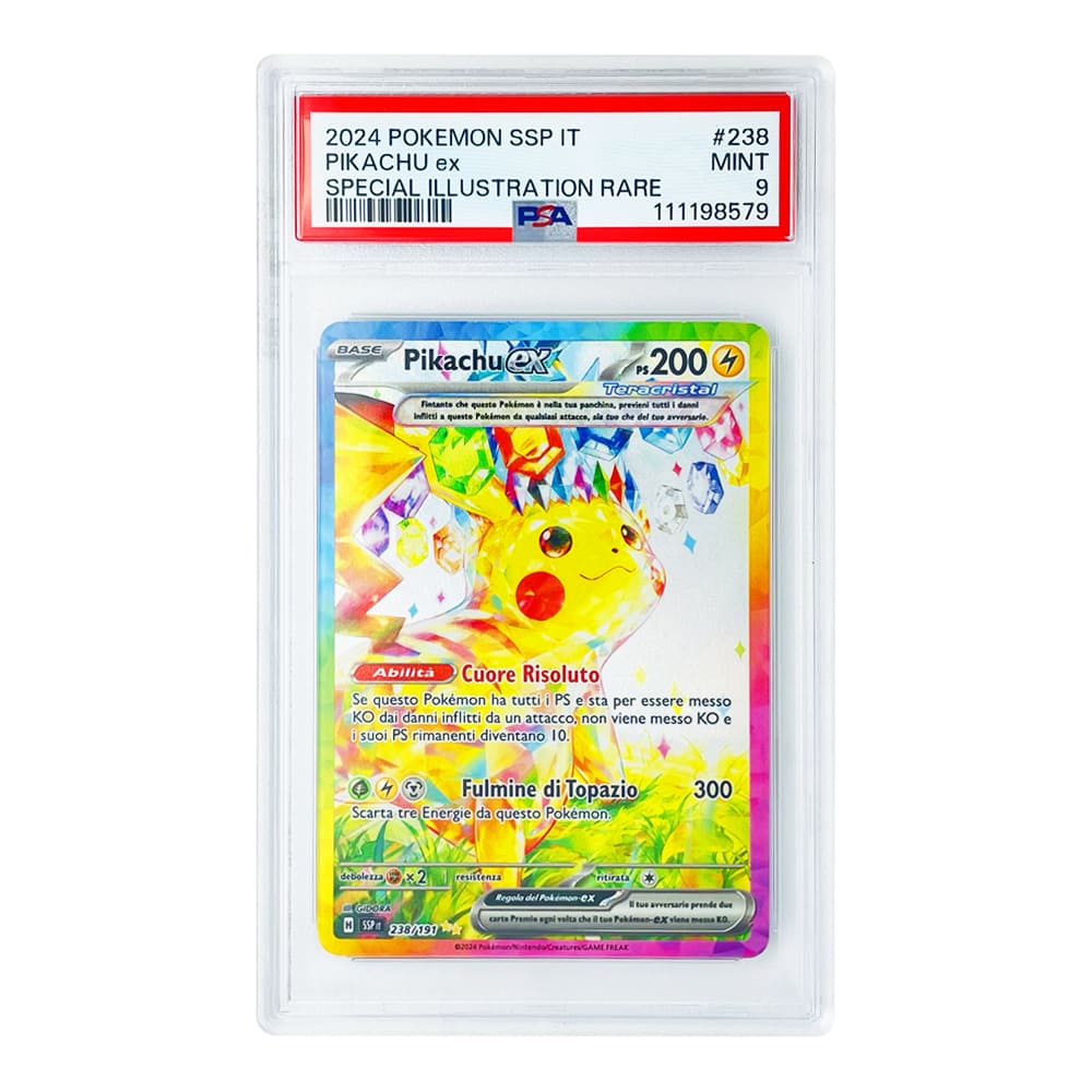 Dragonite V Evolving Skies 192/203 PSA 9 versione Italiano