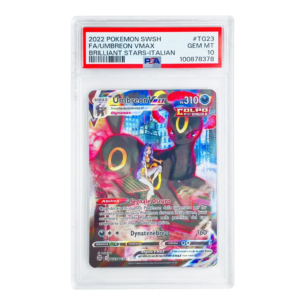 Umbreon Ex Terastal fest 217/187 10 AiGrading versione Giapponese