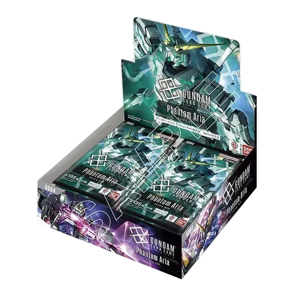 Gundam Card Game Phantom Aria GD04 Booster Box 24 bustine ENG
