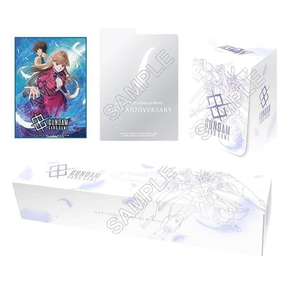 Gundam Card Game Premium Accessory Set Gundam Wing PB01 ENG