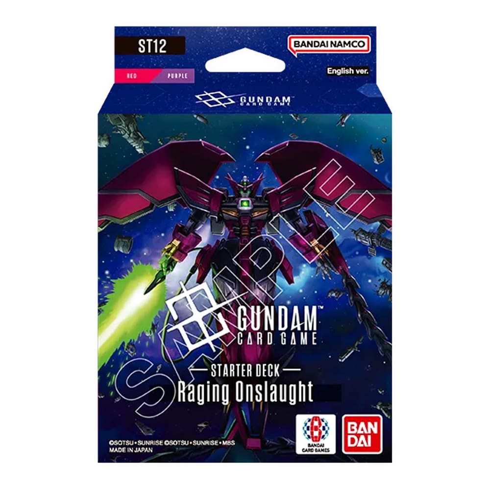 Gundam Card Game Raging Onslaught ST12 Starter Deck ENG