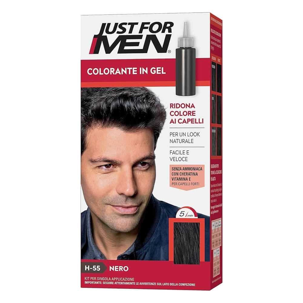 Just for Men shampoo colorante capelli nero H55