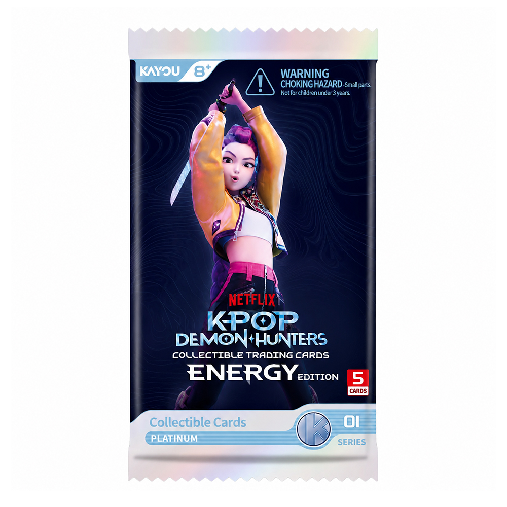 K-Pop Demon Hunters World Tour Series 01 Booster Pack Energy Edition 1 bustina ENG