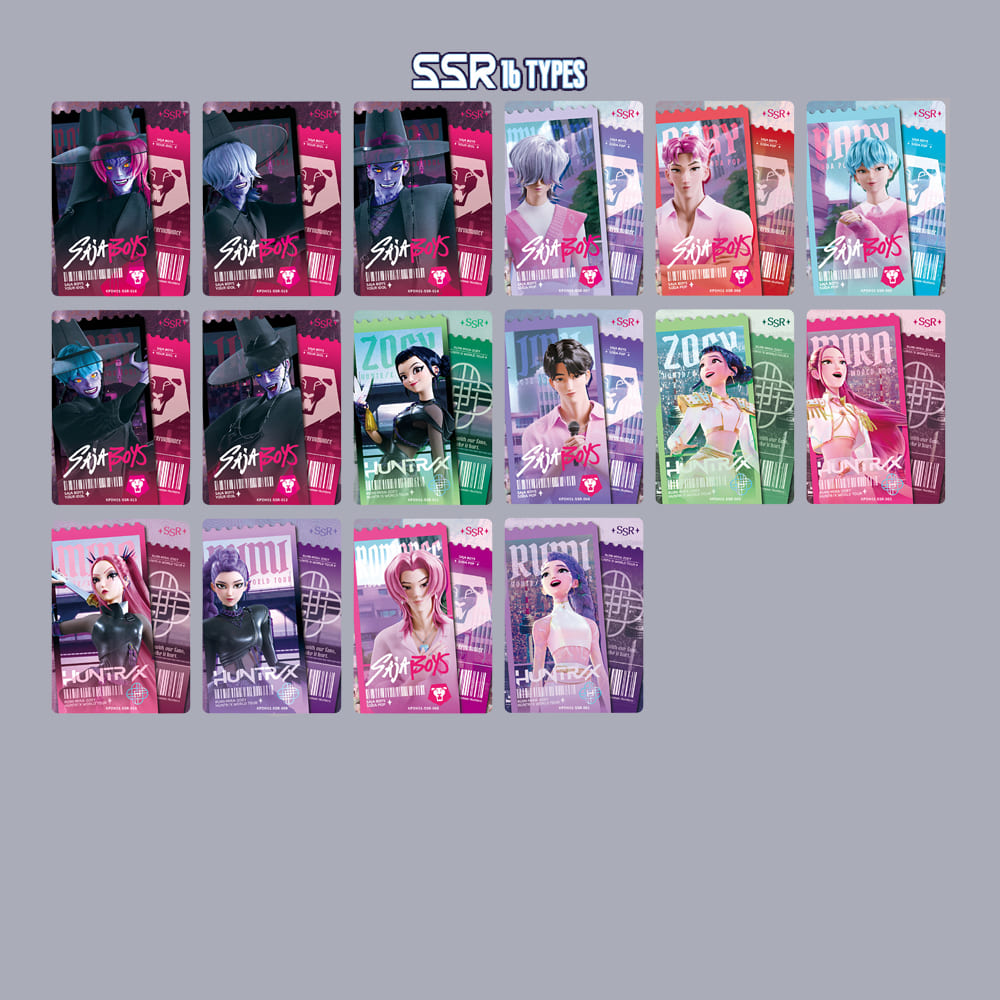 K-Pop Demon Hunters World Tour Series 01 Booster Box Energy Edition 12 bustine ENG