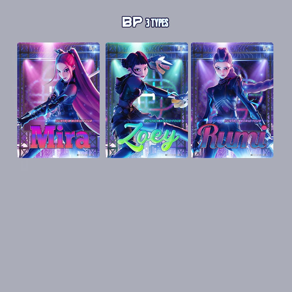 K-Pop Demon Hunters World Tour Series 01 Booster Box Energy Edition 12 bustine ENG