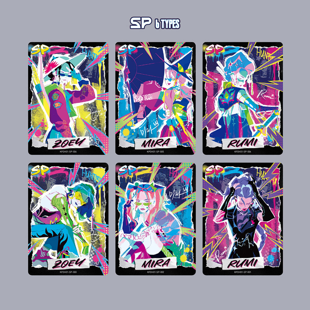 K-Pop Demon Hunters World Tour Series 01 Booster Box Energy Edition 12 bustine ENG