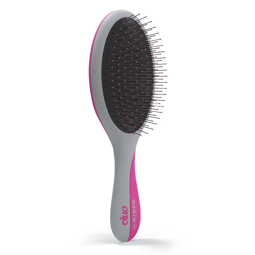 Kiepe spazzola per capelli professionale Duo pink/grigio