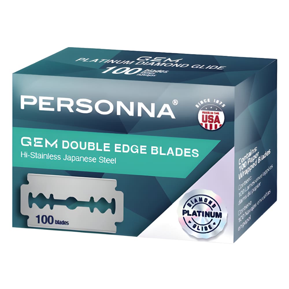 100 lamette da barba Personna GEM