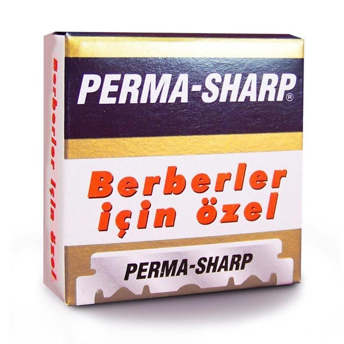 100 mezze lamette da barba Perma-Sharp Super