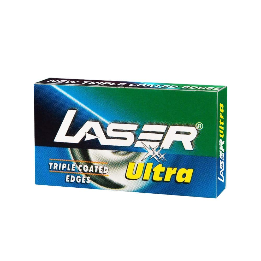 5 lamette da barba triple coated Laser ultra