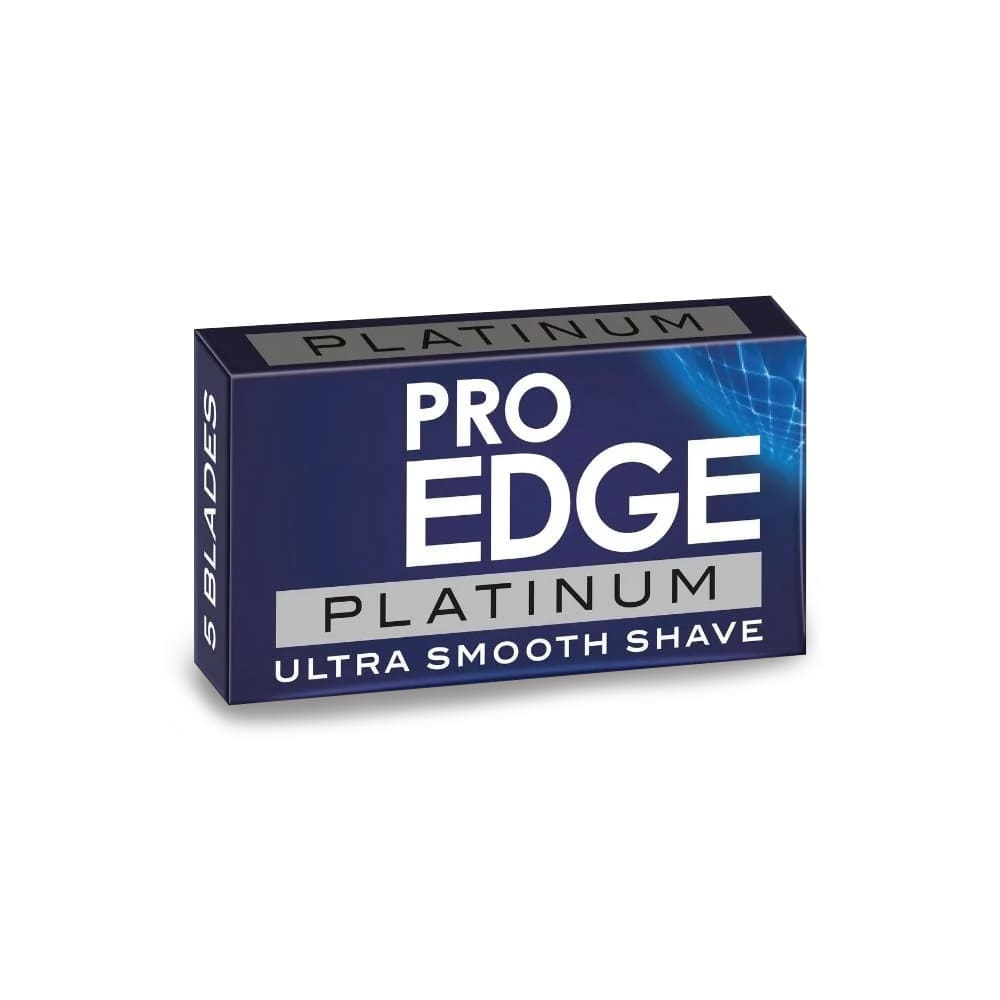 5 lamette da barba Pro Edge Platinum RK