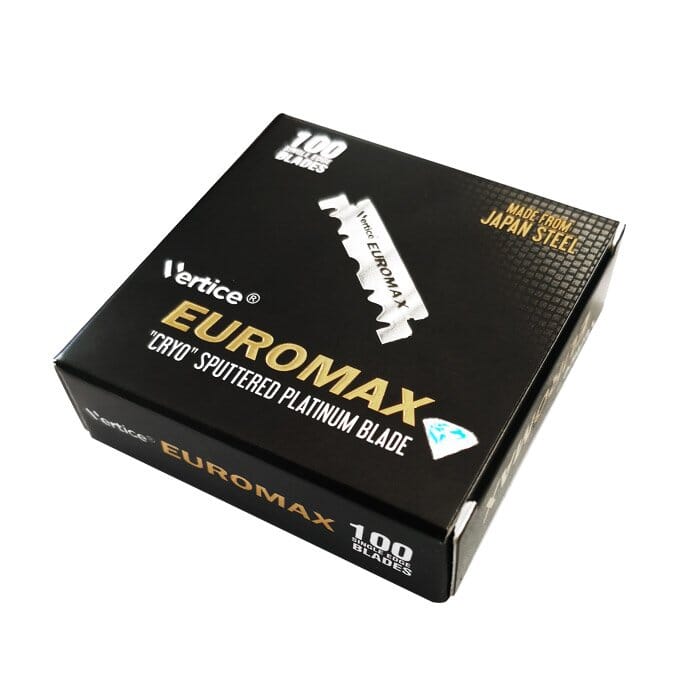 100 single edge razor blades Euromax Cryo Sputtered