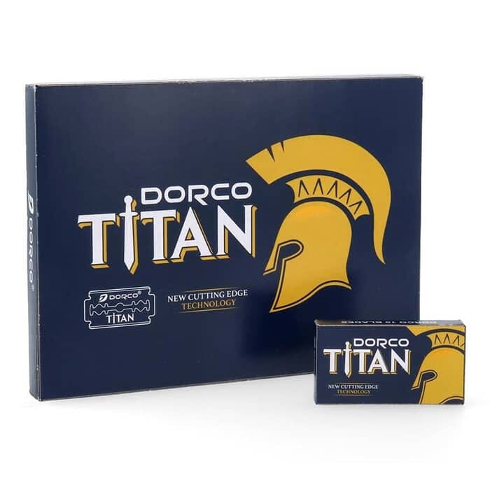 100 double edge razor blades Dorco Titan