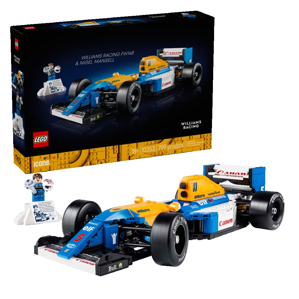 Lego Icons Williams Racing FW14B e Nigel Mansell 10353