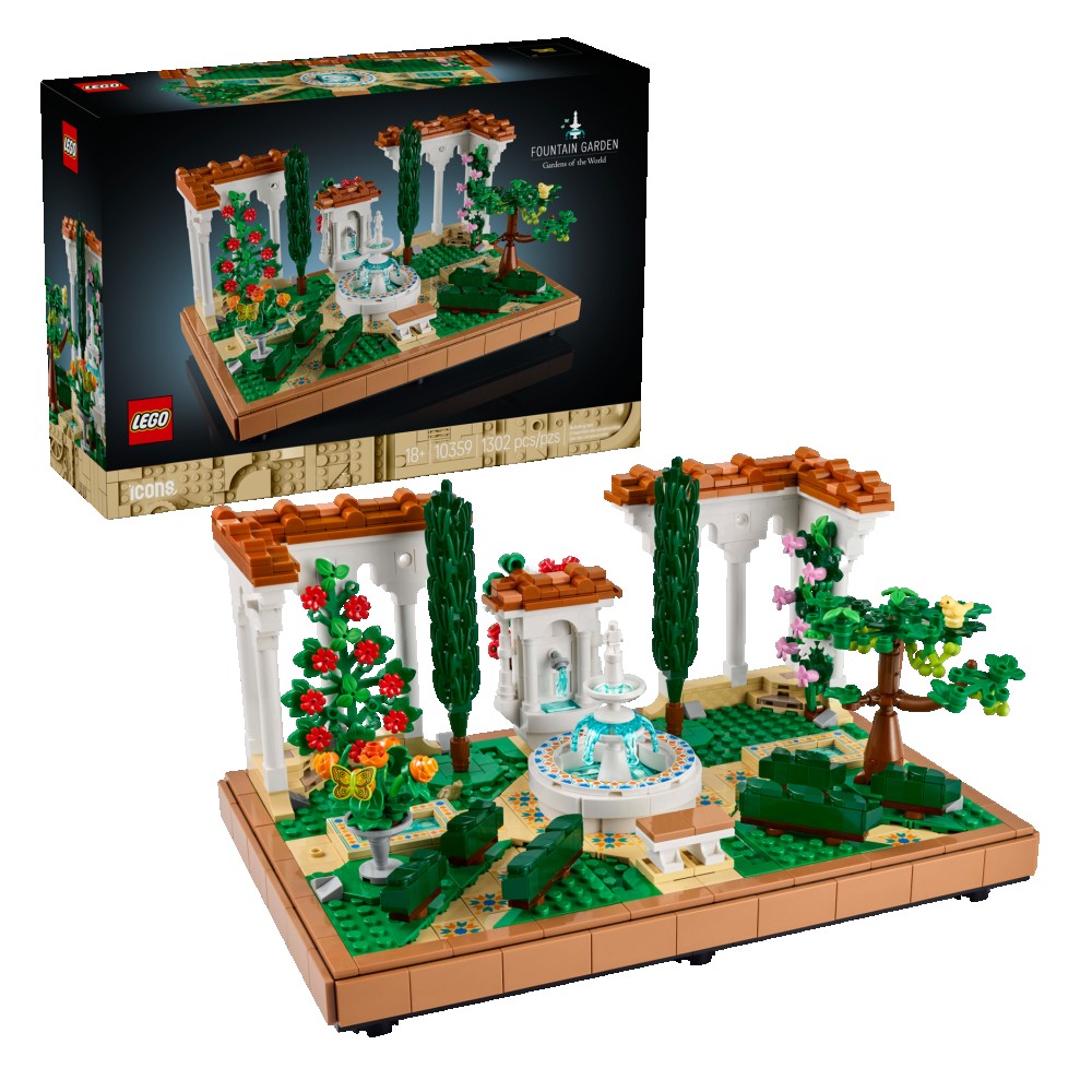 Lego Icons Il giardino della fontana 10359