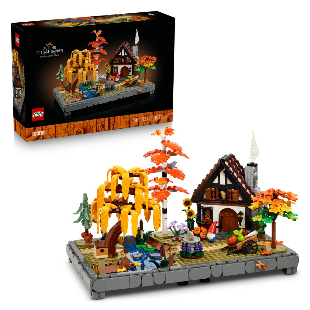 LEGO ICONS Giardino autunnale del cottage - 11372