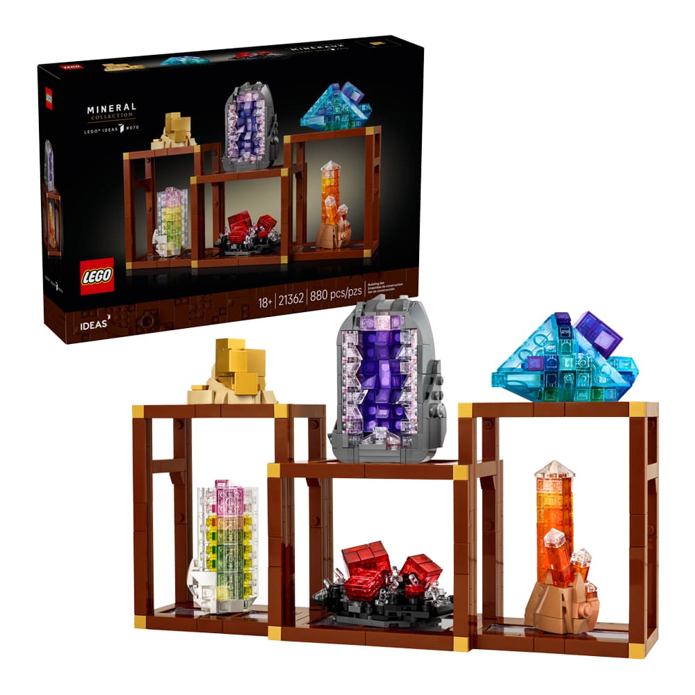 Lego Ideas Bacheca dei Minerali 21362