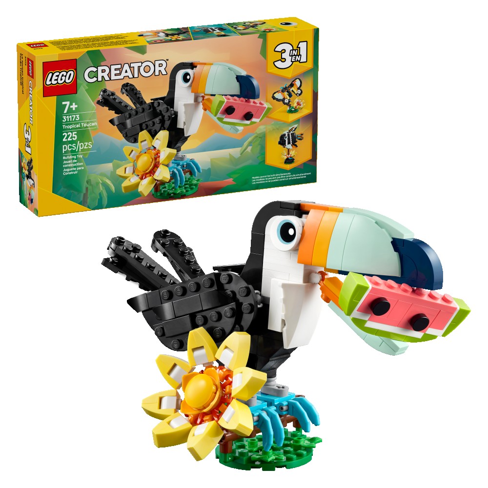 Lego Creator Animali selvatici tucano tropicale 31173