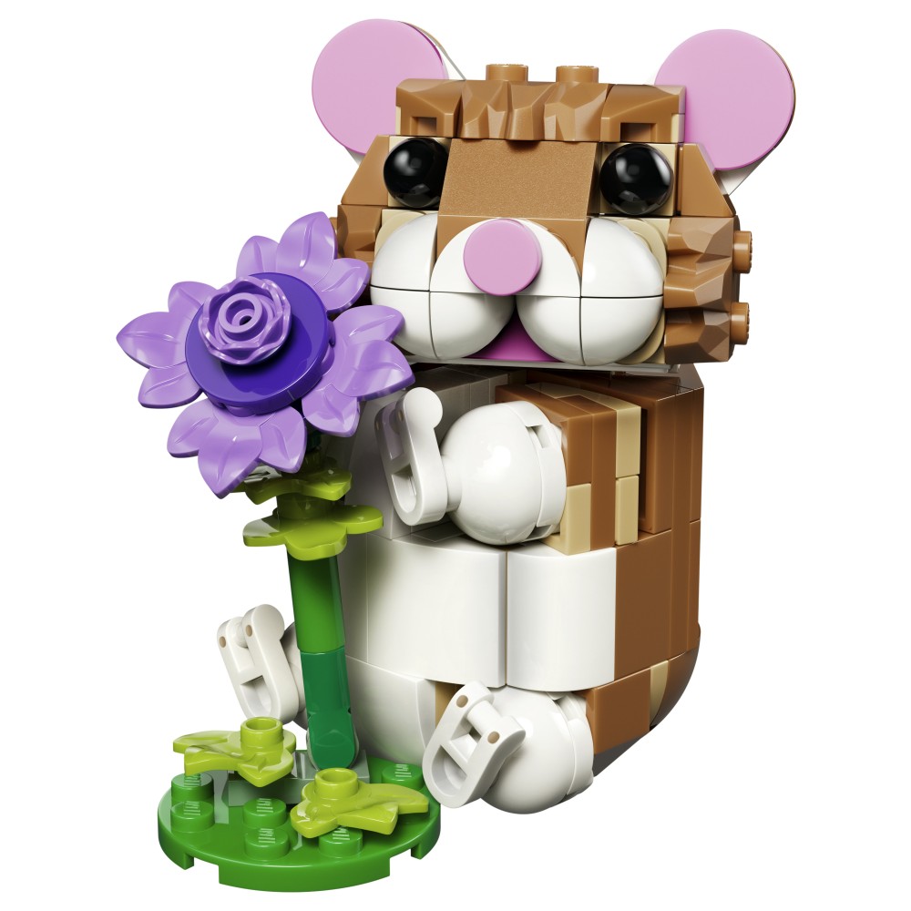 LEGO Creator Simpatico criceto con fiore - 31376