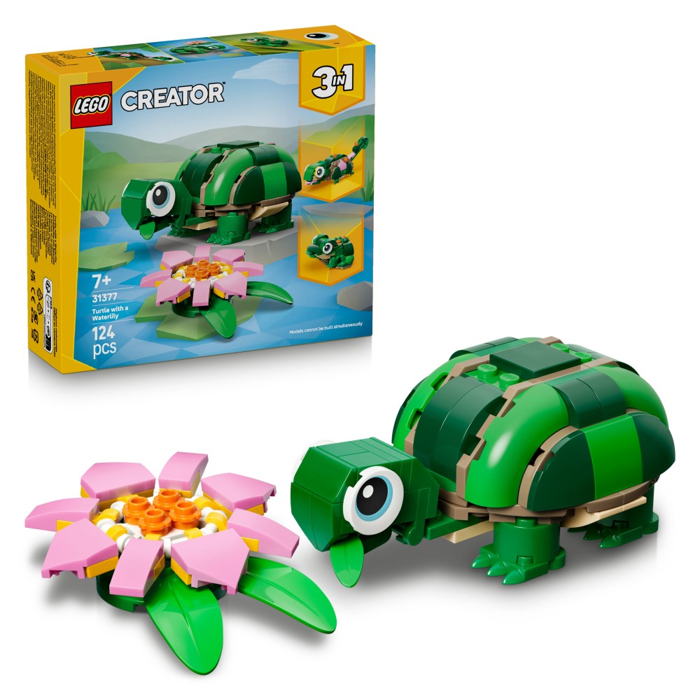 LEGO Creator Tartaruga con fiore di ninfea - 31377