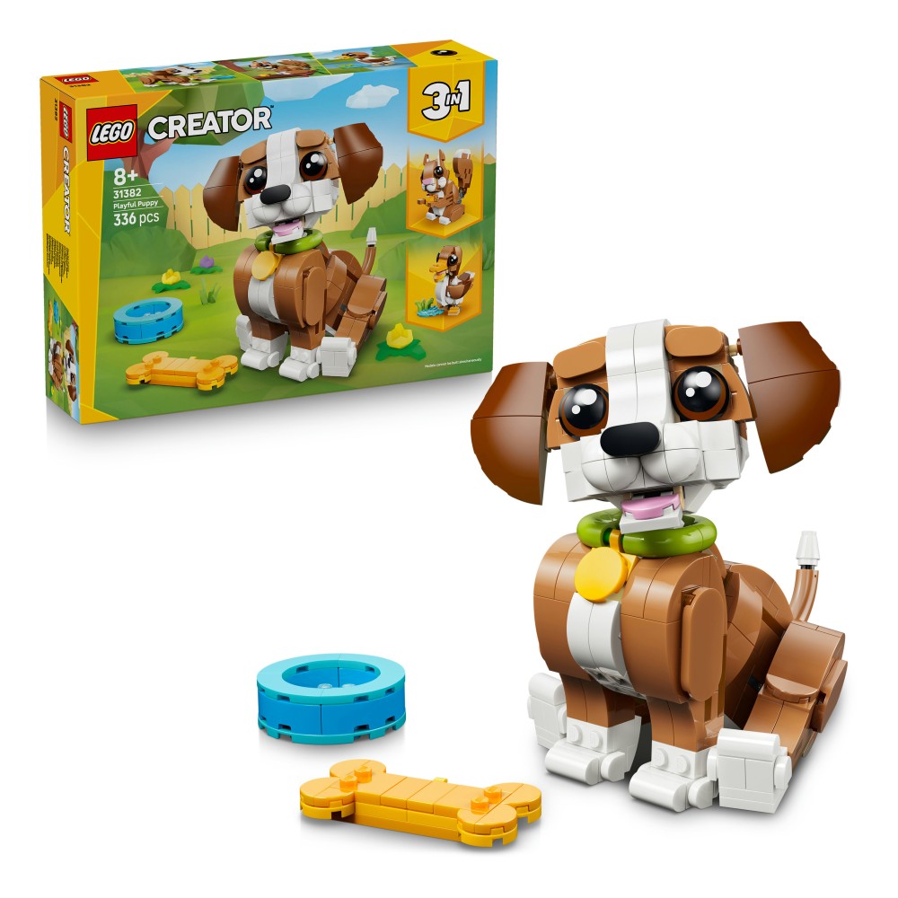 LEGO Creator Adorabili animali: cagnolino giocoso - 31382