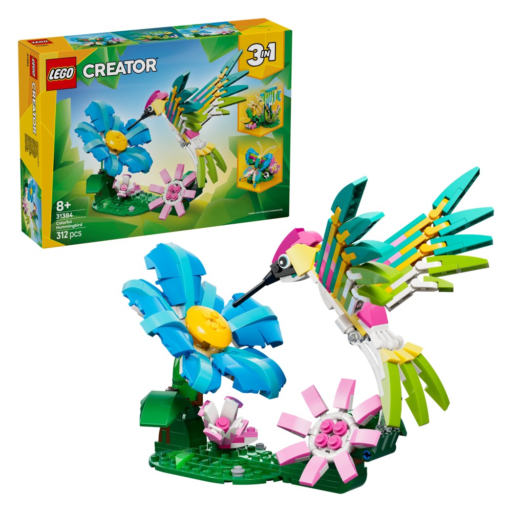 LEGO Creator Animali selvatici: colibrì variopinto - 31384