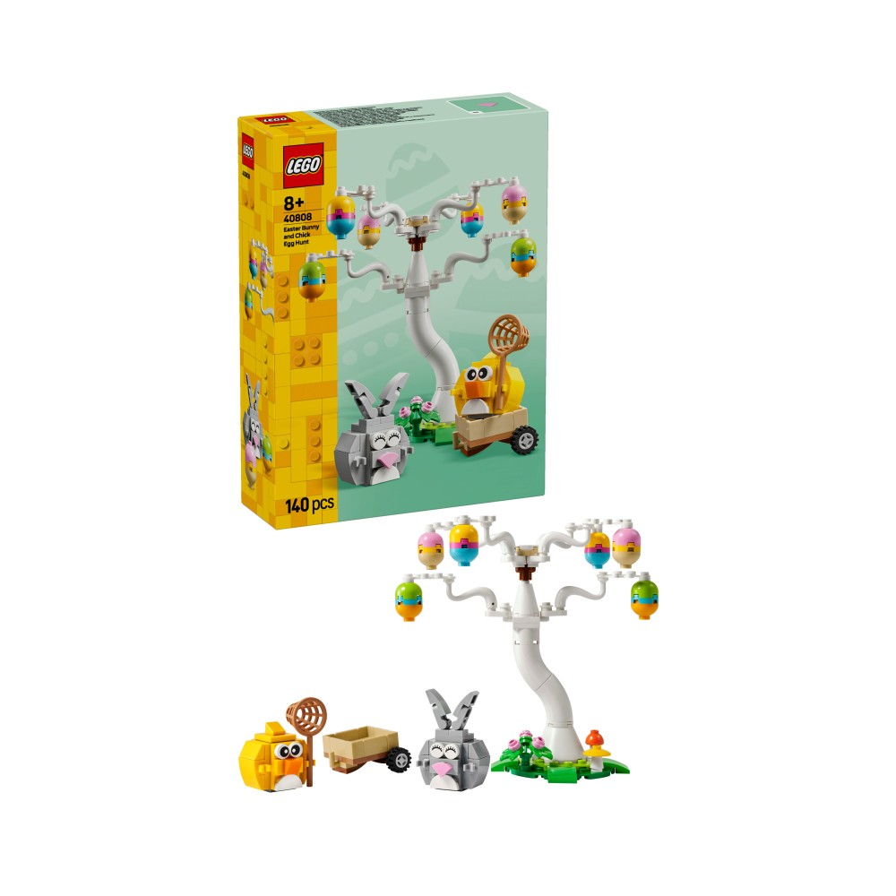 LEGO Iconic Coniglietto pasquale e caccia alle uova - 40808