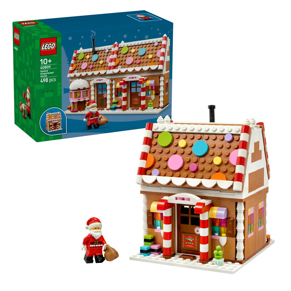 LEGO Casa di pan di zenzero festiva – 40809