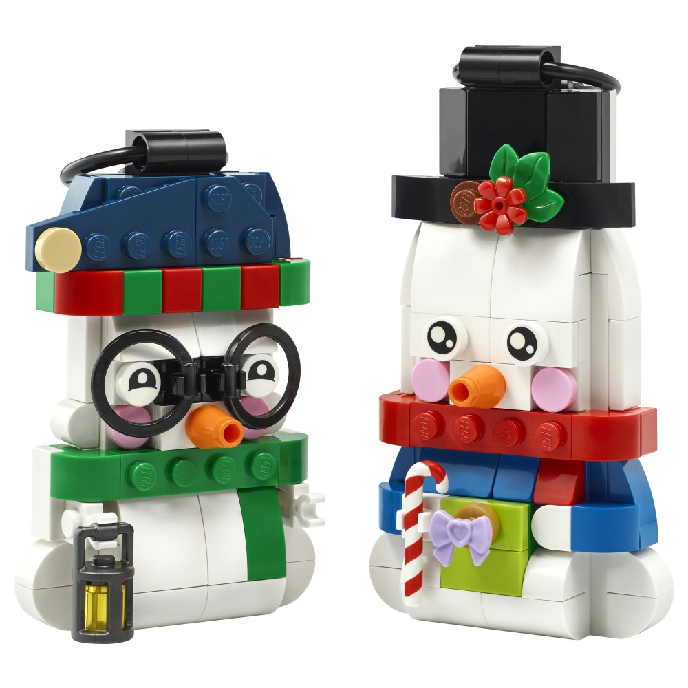 LEGO Pupazzi di neve ornamentali – 40812