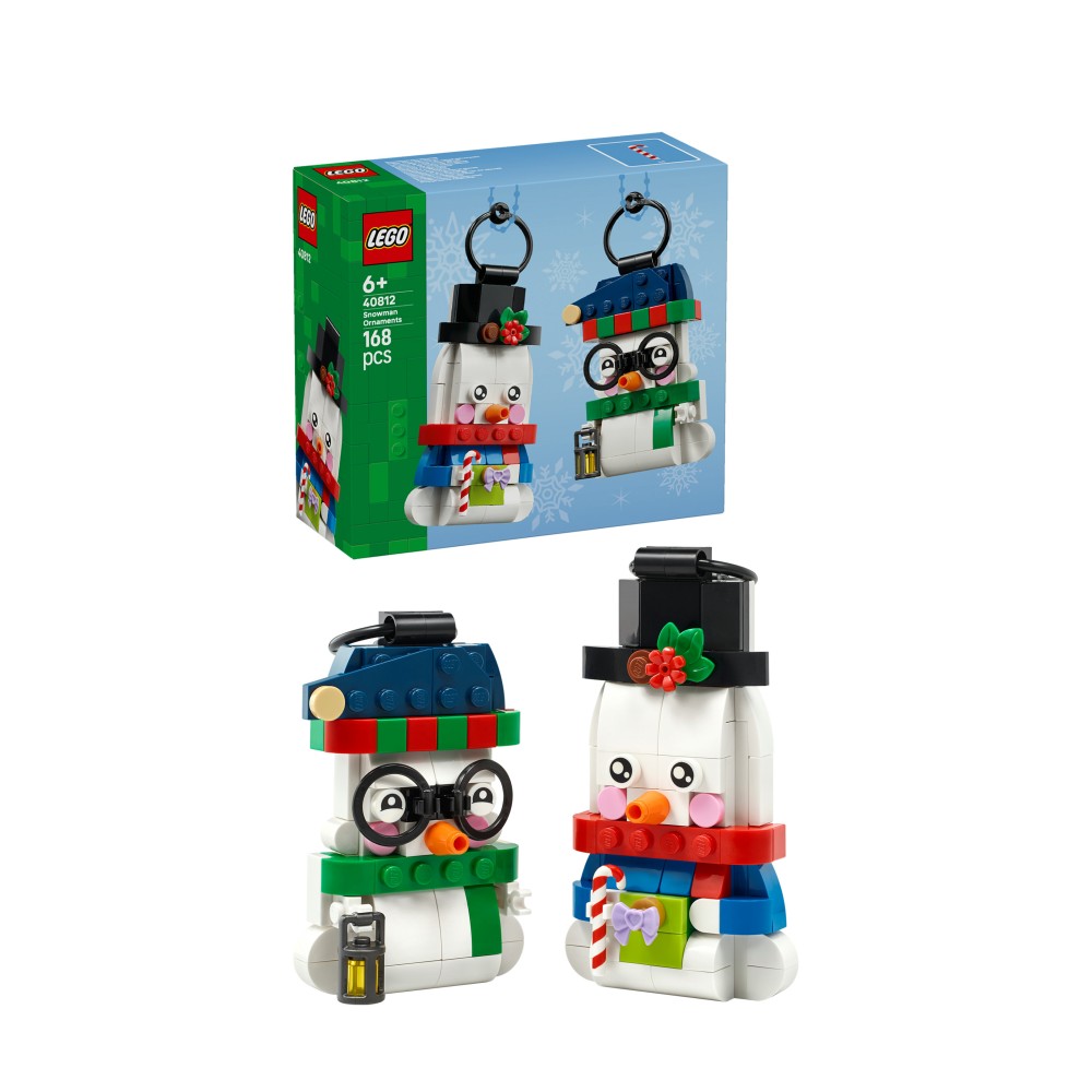 LEGO Pupazzi di neve ornamentali – 40812