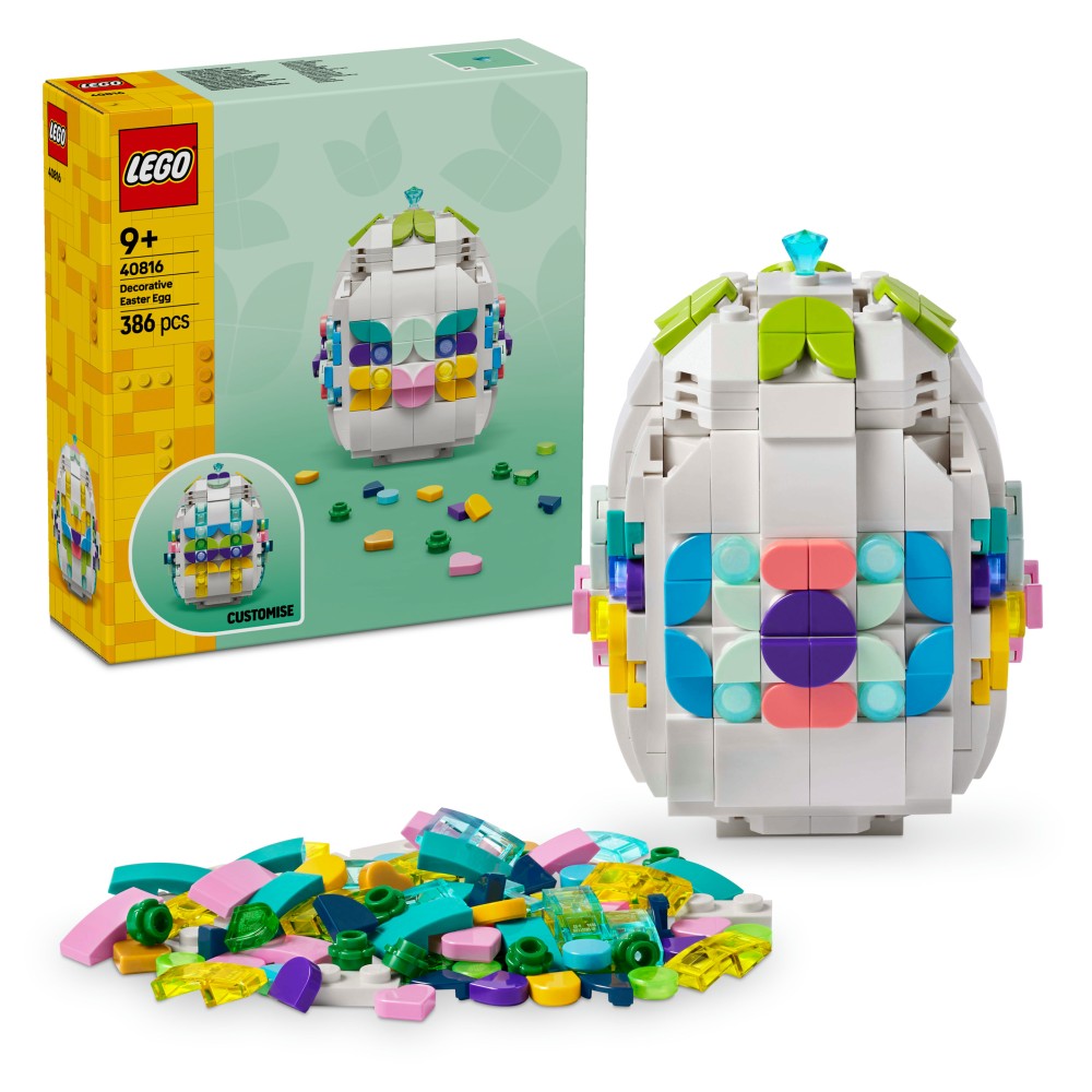 LEGO Iconic Uovo di Pasqua decorativo - 40816