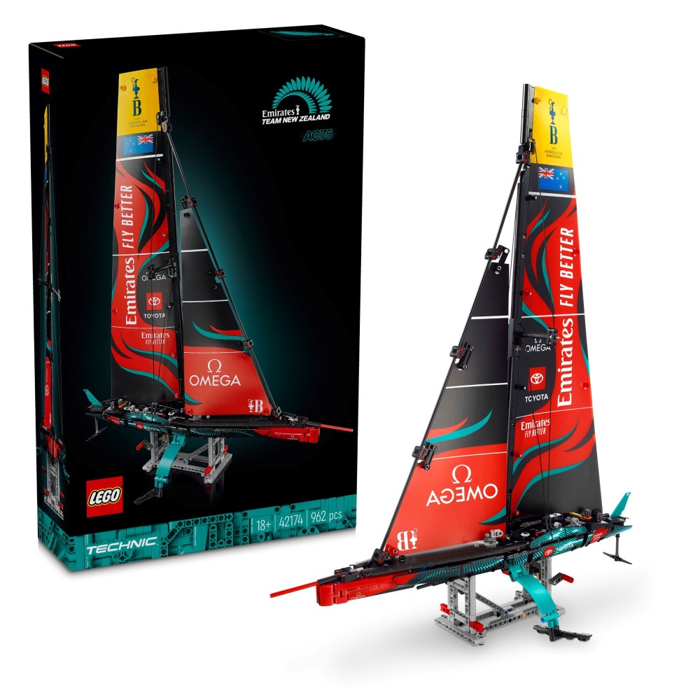Lego Technic Yacht Emirates Team New Zealand AC75 42174