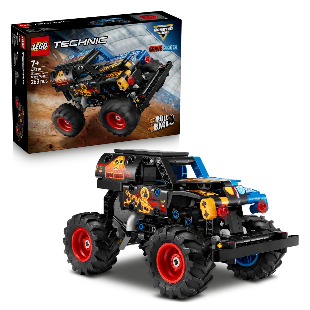 LEGO Technic Monster Jam™ Grave Digger™ Fuoco e Ghiaccio - 42219