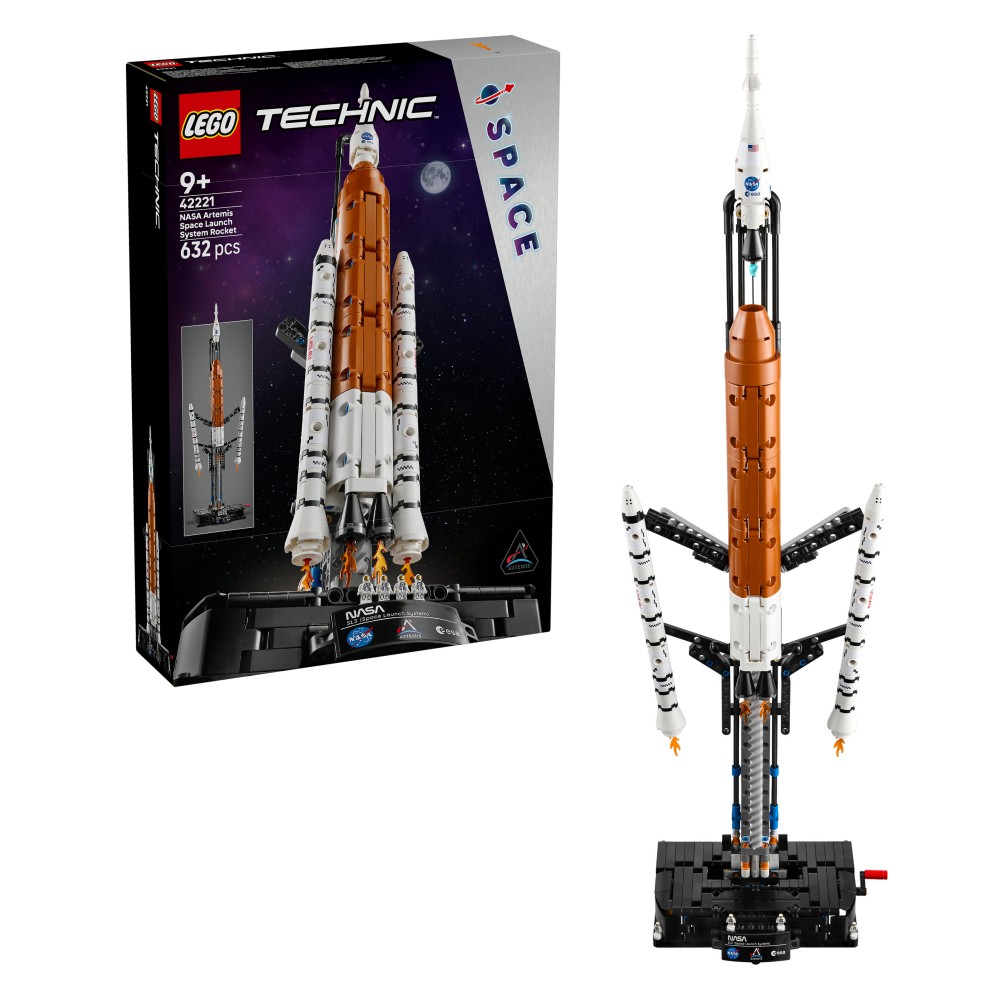 LEGO Technic Sistema di lancio spaziale razzo NASA Artemis - 42221