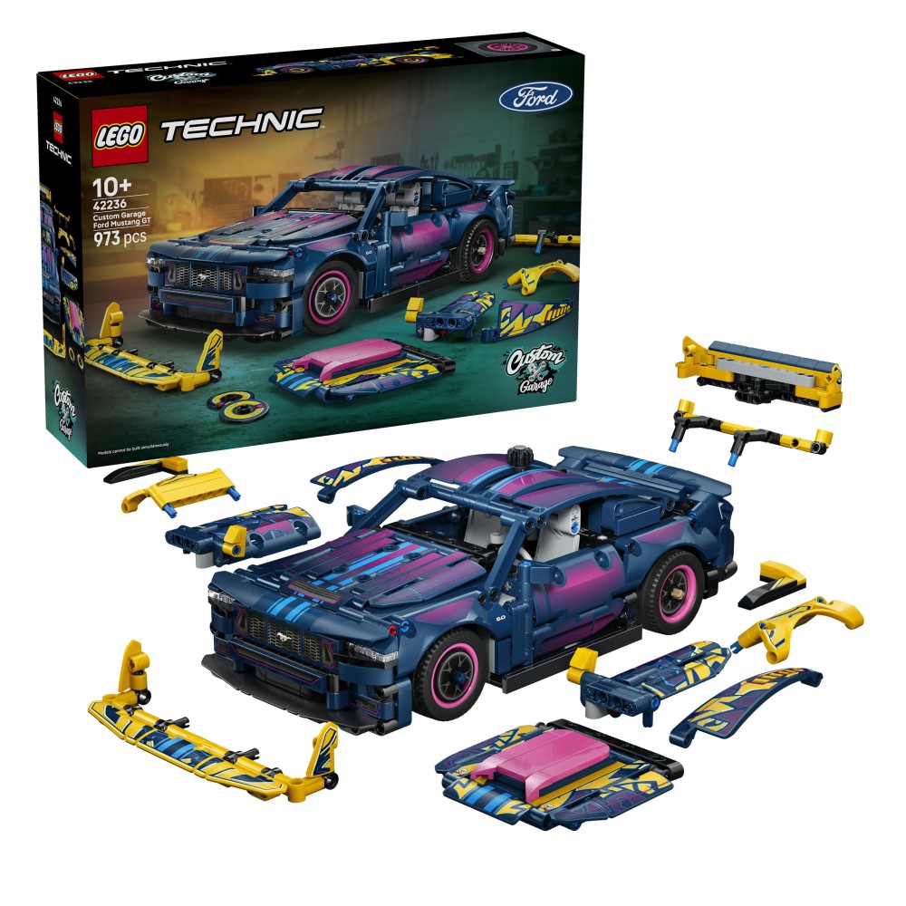 LEGO Technic Auto Ford Mustang GT Custom Garage 42236