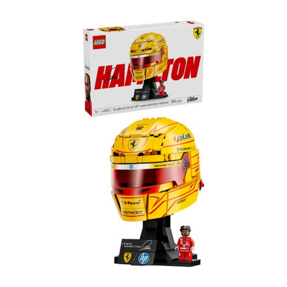 LEGO Editions Casco di Lewis Hamilton Scuderia Ferrari HP – 43022