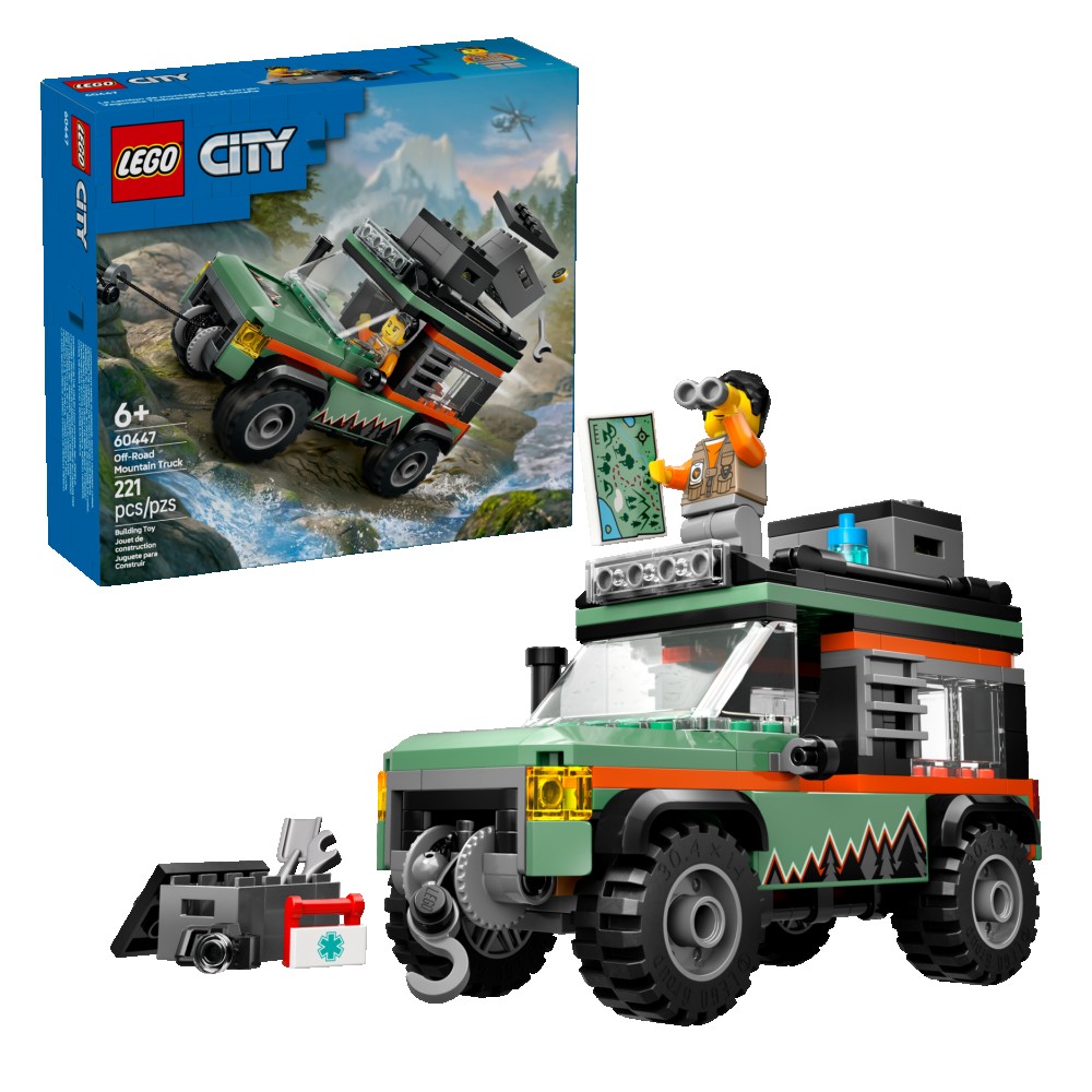 Lego City Fuoristrada di montagna 4x4 60447