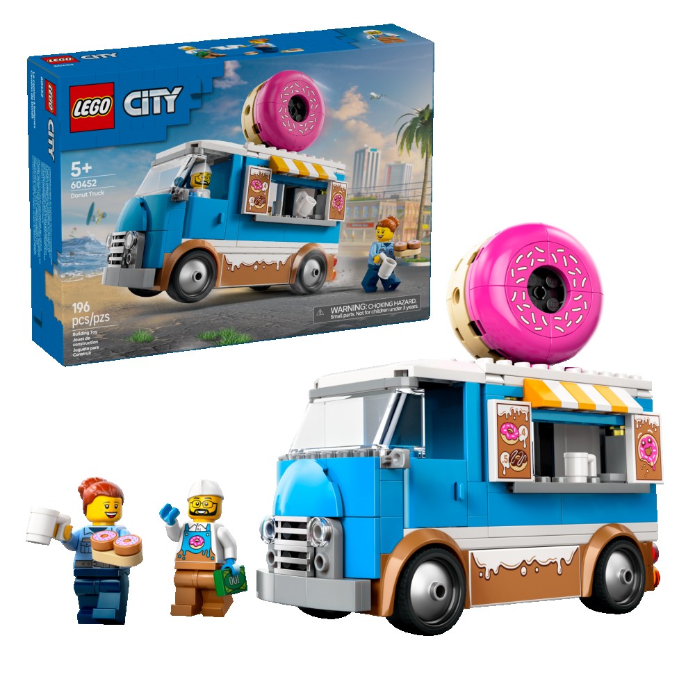 Lego City Furgone delle ciambelle 60452