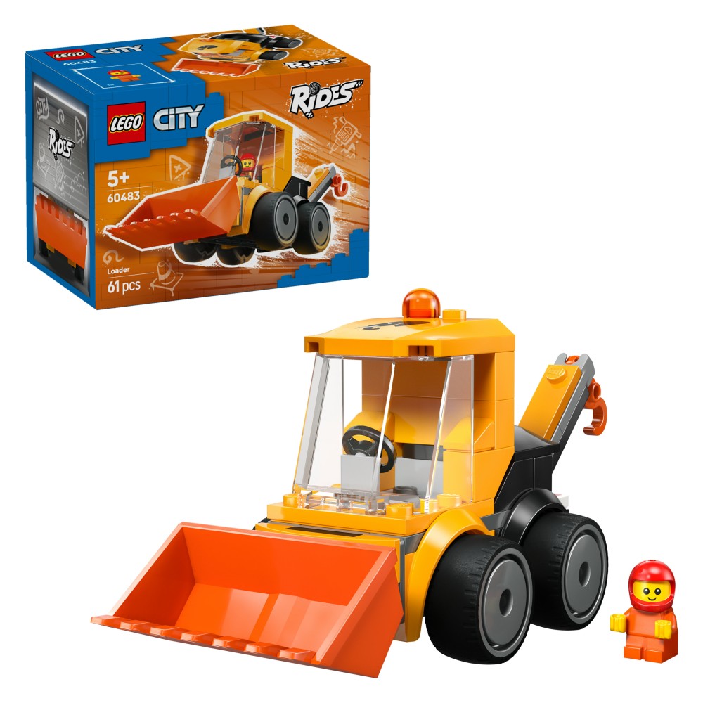 LEGO City Veicoli – Ruspa da cantiere - 60483