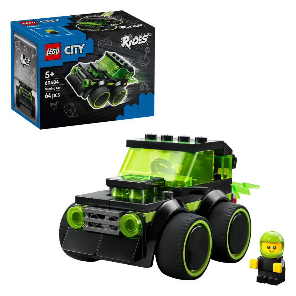 LEGO City Veicoli – Auto da corsa da gioco - 60484